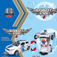 Играчка на робот & кола Range Rover Evoque - Трансформърс 2в1 (Transformers), снимка 1 - Други - 32804738