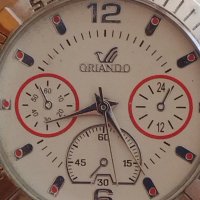 Мъжки часовник ORIANDO много красив стилен дизайн перфектен циферблат 42796, снимка 2 - Мъжки - 43742147