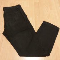 Мъжки тъмно син панталон H&M, размер: 32, Skinny Fit, 100% памук, снимка 1 - Панталони - 25750303