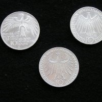 Разпродажба на сребърни германски марки, снимка 3 - Нумизматика и бонистика - 32725773