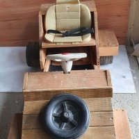 Дървена колекционерска количка Мерцедес , снимка 2 - Колекции - 33665208
