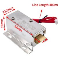 Електрическа електромагнитна брава резе на 12V, снимка 10 - Друга електроника - 43840358