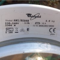 Продавам преден панел с платка за пералня Whirlpool AWO/R5040, снимка 5 - Перални - 43965290