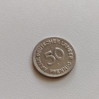 50 пфенига 1949 J  - Германия, снимка 1 - Нумизматика и бонистика - 36804877