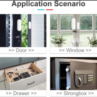 Wi-fi сензорна аларма за врати и прозорци, снимка 6 - Други стоки за дома - 44857607