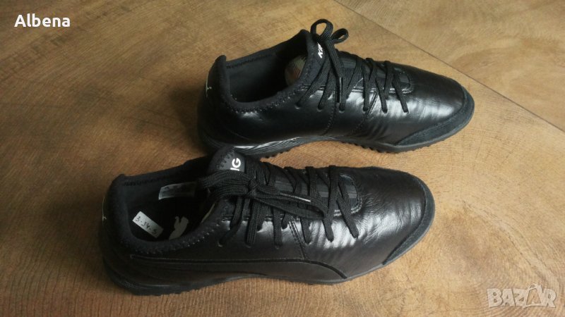 PUMA KING Leather Football Atro Turf Kids Размер EUR 36 / UK 3,5 детски стоножки 3-14-S, снимка 1