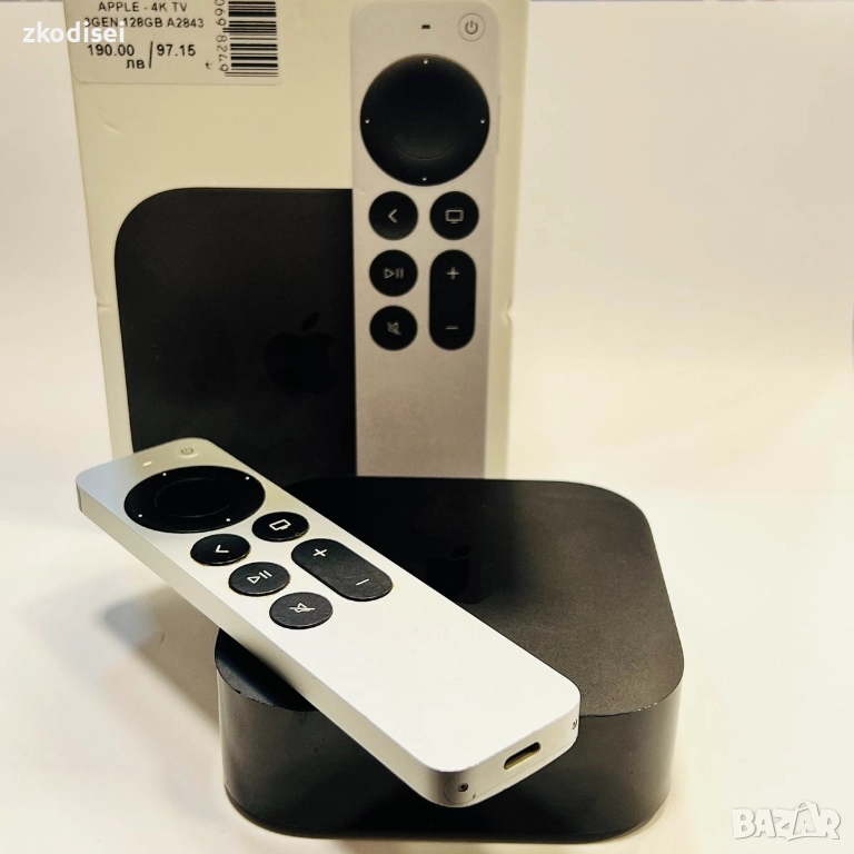 Smart box Apple 4K TV 3GEN 128GB A2843, снимка 1