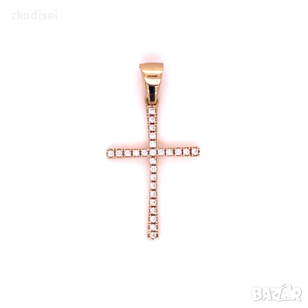 Златен медальон 1,13гр. 14кр. проба:585 модел:34762-2, снимка 1