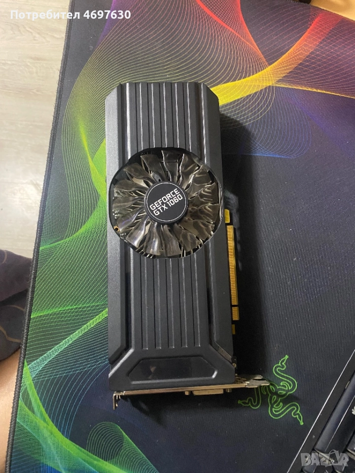 Продавам Видеокарта gtx1060 3gb palit И продавам захранване 400w, снимка 1