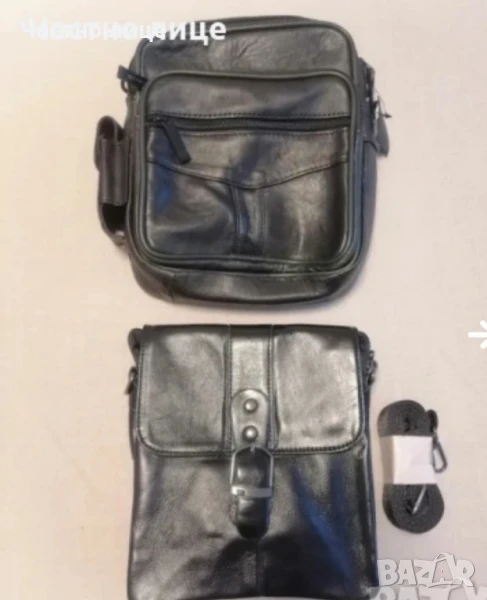 Разпродажба!Нови естествена кожа мъжки чанти, цената е на брой , снимка 1