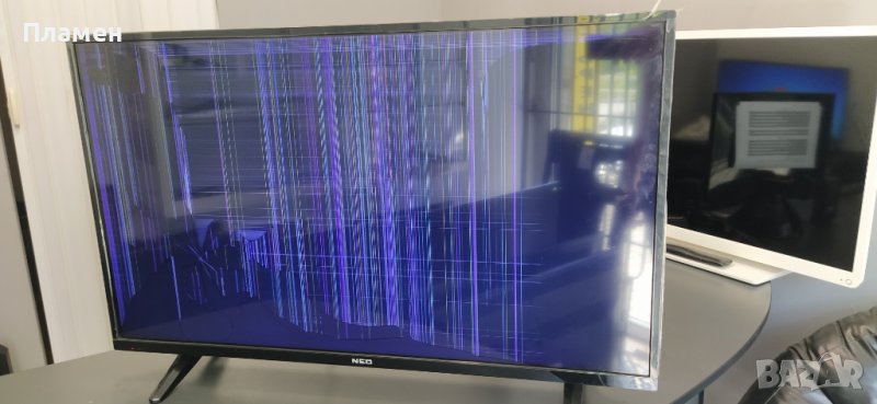 Neo LED-43283 SW счупен дисплей, снимка 1
