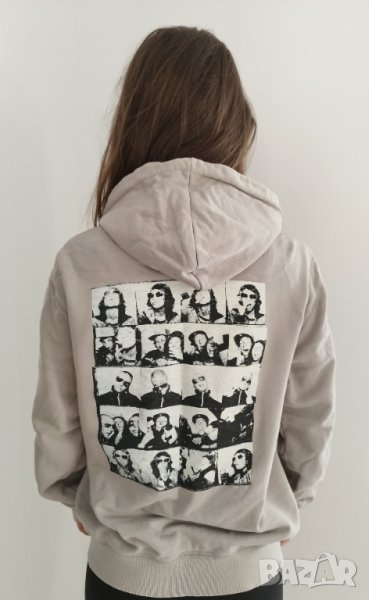 Суичер с качулка и цип - безплатна доставка, снимка 1