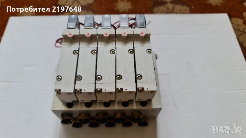 Пневматичен разпределител-панел 5бр., снимка 1