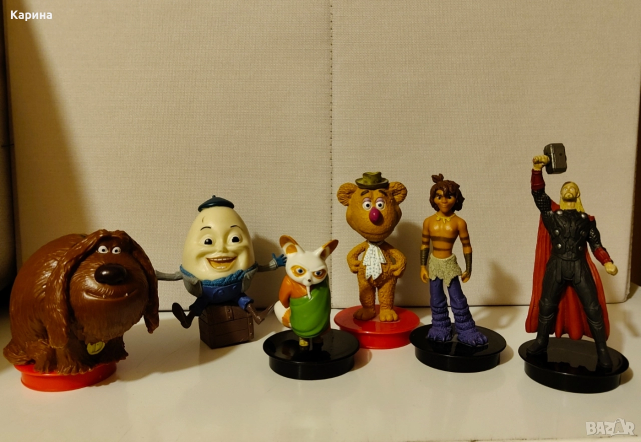 Топери за чаши от различни детски филми, снимка 1