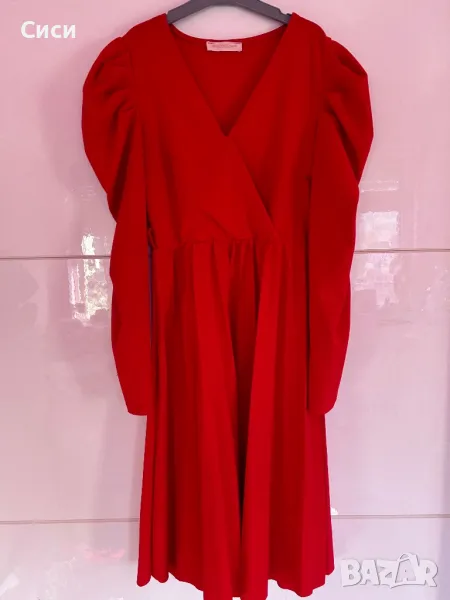 Червена рокля солей, снимка 1