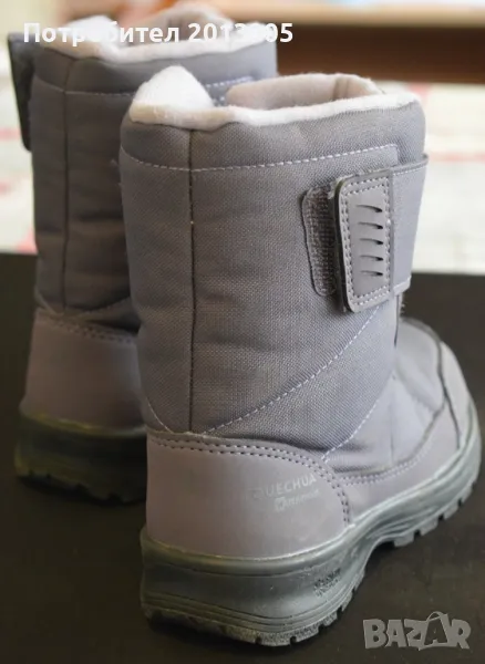 Непромокаеми ботуши за преходи в сняг, с велкро, № 25, лилави , снимка 1