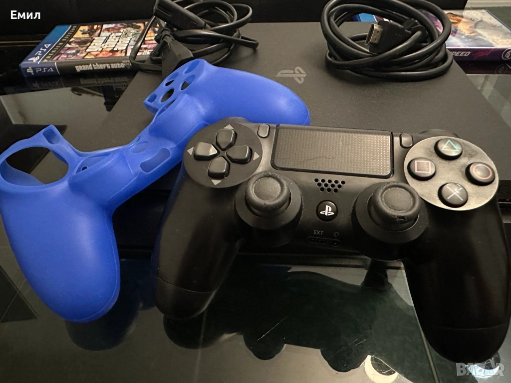 Playstation 4 slim + 14 игри, снимка 1