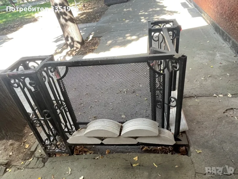 Бар маса от ковано желязо, снимка 1