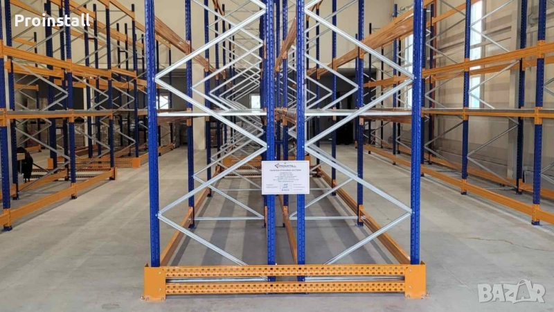 Палетни стелажи, Нови и Употребявани , снимка 1