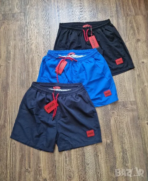 Страхотни мъжки къси шорти за плаж HUGO BOSS бански размер S,M, L,XL,2XL, 3XL една 50лв , снимка 1