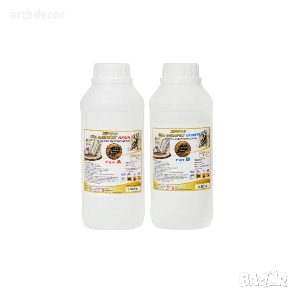 Епоксидна Смола AHD50 – Clear Epoxy, снимка 1