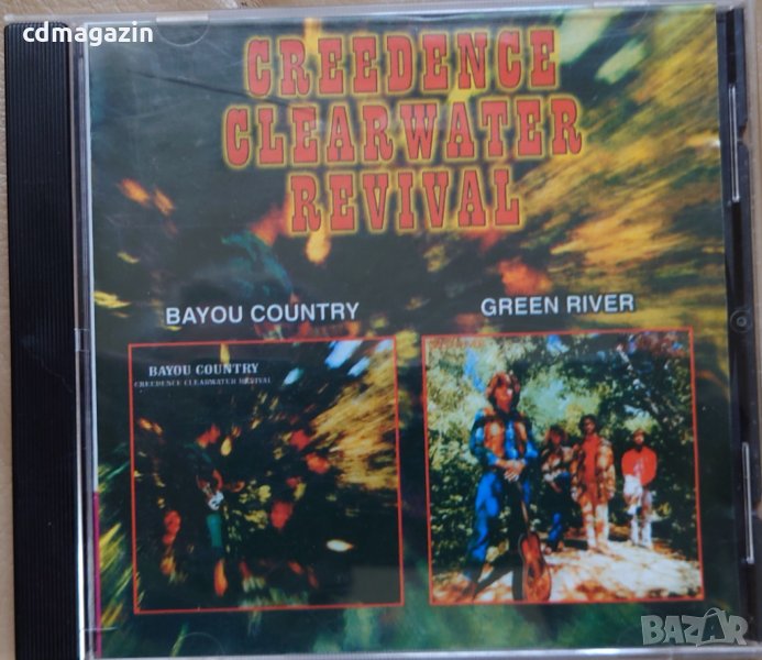 Компакт дискове CD Creedence Clearwater Revival – Bayou Country / Green River, снимка 1