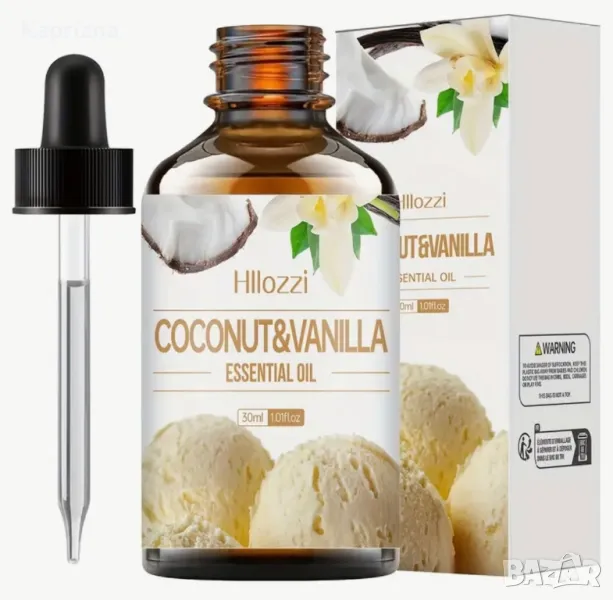 30 мл Кокос и ванилия етерично масло, снимка 1
