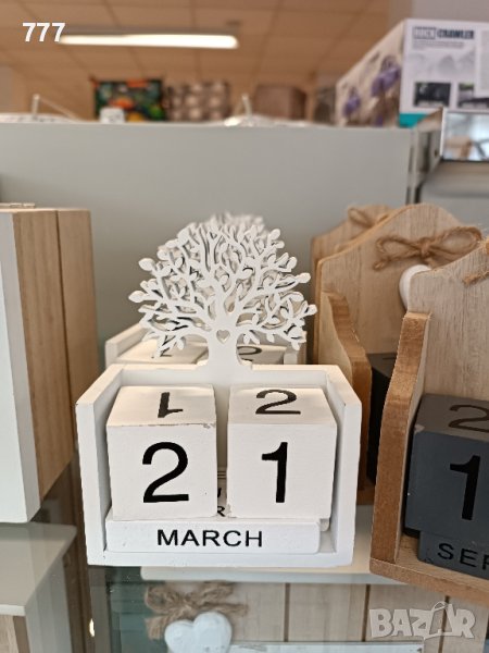 дървен календар, снимка 1