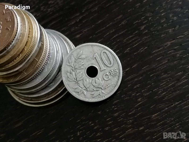 Монета - Белгия - 10 сентима (френска) | 1904г., снимка 1