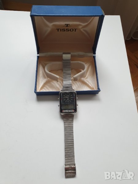 Цифров и аналогов часовник TISSOT TS-X2 (F-1) 1980 година, снимка 1