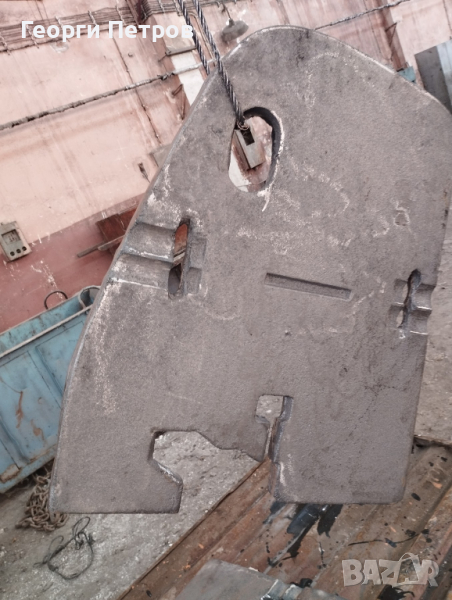 предни противотежести-тежини от чугун за Ню Холанд/New Holland, снимка 1