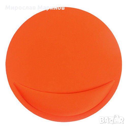 7.Я.Продавам пад за мишка.Оранжев,кръгъл, снимка 1