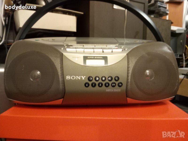 Sony CFD-S100L радиокасетофон компактдиск плейър, снимка 1