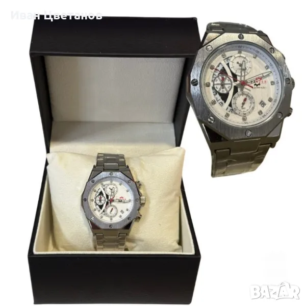 Луксозен мъжки часовник LEIYI с изключителен дизайн, снимка 1