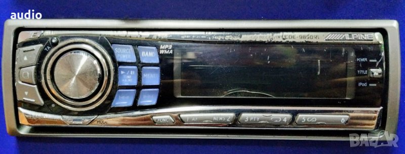 Продавам Автомобилен Ресиивър Alpine CDE 9850Ri, снимка 1