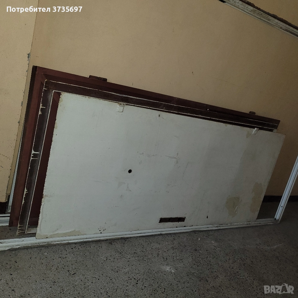 Метална врата с рамка.., снимка 1