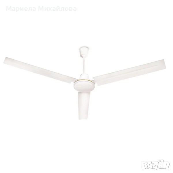 Метален таванен вентилатор Muhler MCD-54056 – 142 см (56"), 60W, с регулатор на стена, снимка 1