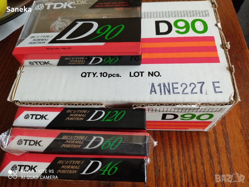 TDK D 46,60,90,120, снимка 1