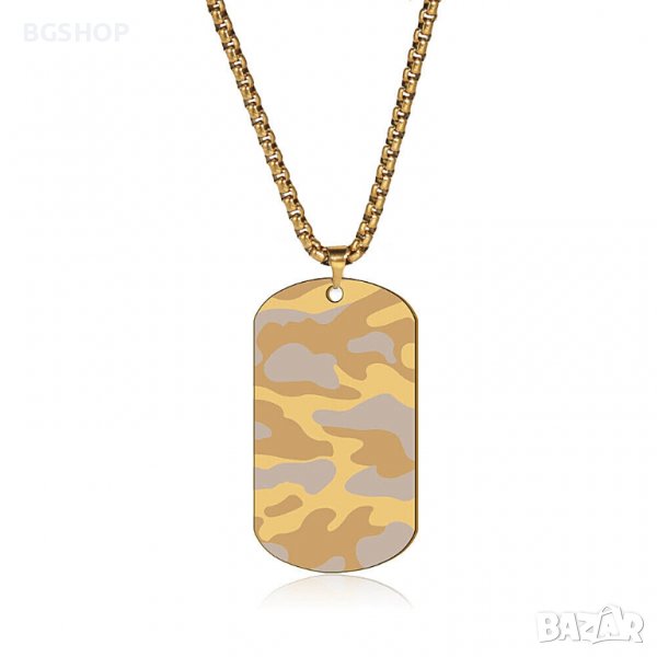 Хип - Хоп войнишка камуфлажна плочка - Gold camouflage, снимка 1