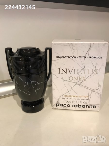 Paco Rabanne Invictus Onyx Collector 2020 Tester  100ml , снимка 1