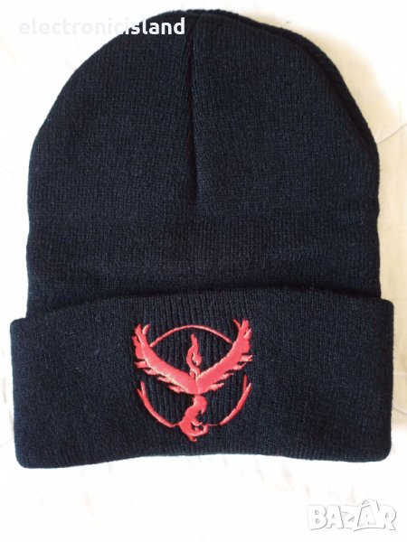 Зимна топла шапка Покемон Го Отбор Мистик Pokemon Go Team Mystic, снимка 1