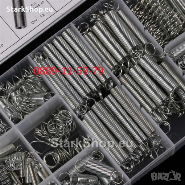  Комплект пружини в кутия 200 бр., снимка 1