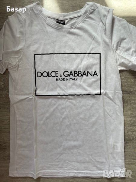 Тениска по модел на dolce & gabbana, снимка 1