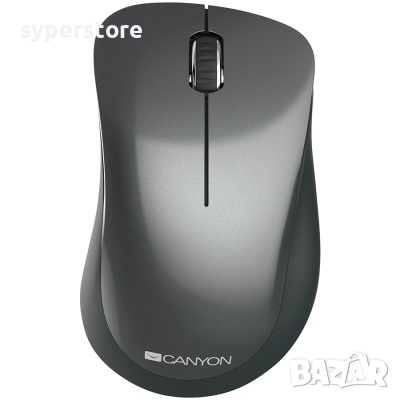 Мишка Безжична CANYON CNE-CMSW11B 1200dpi 3btns Черна Wireless Mouse, снимка 1