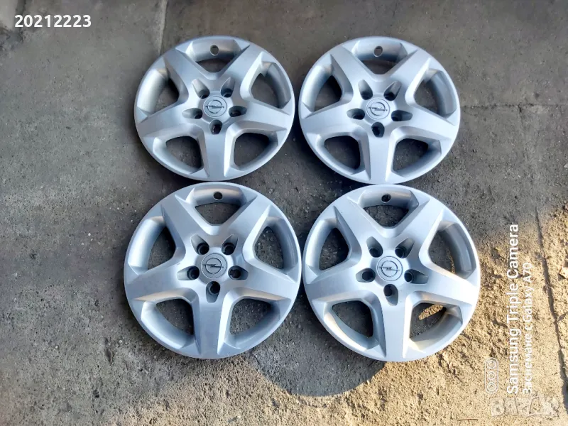 4 броя Оригинални тасове за Оpel Astra,Meriva,Zafira 16, снимка 1