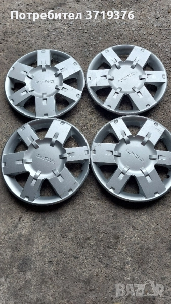 Оригинални тасове за Дачия 15 цола , снимка 1