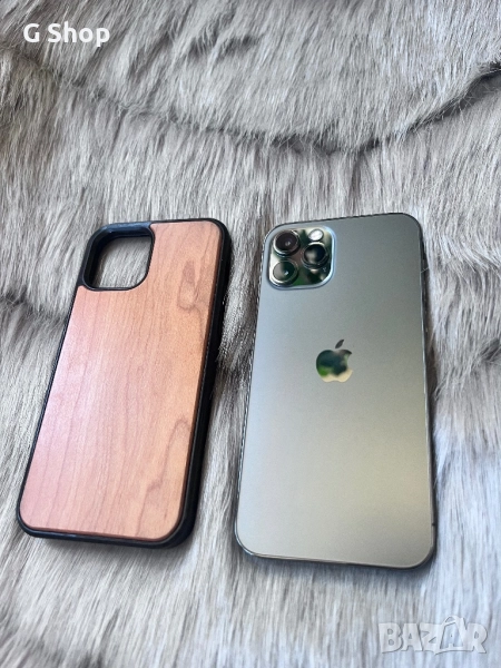 Кейс за айфон iphone 12 pro кафяв, снимка 1