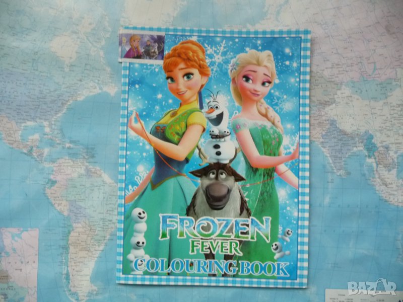 Frozen Замръзналото царство книжка за оцветяване Елза Анна, снимка 1