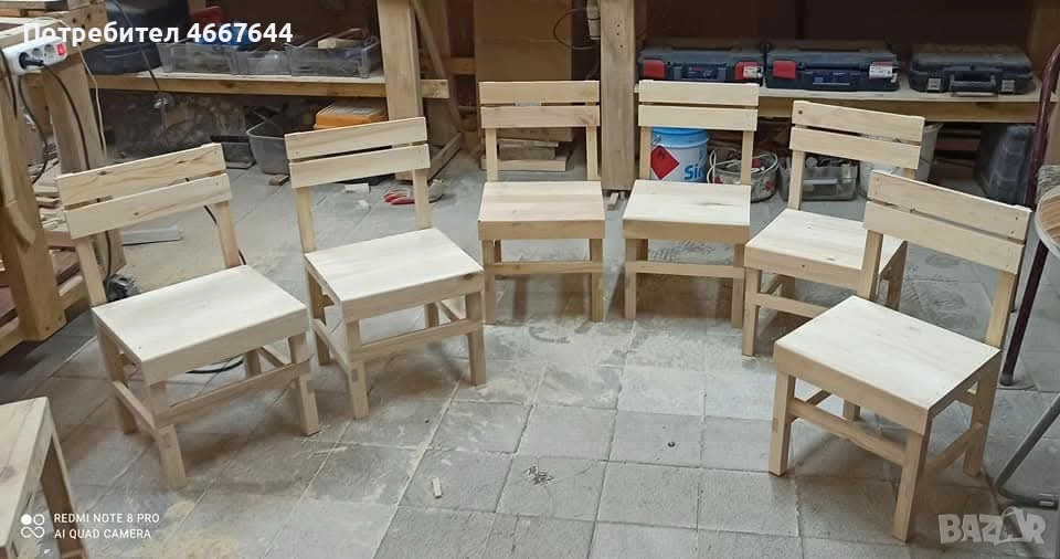 Дървени столчета, снимка 1