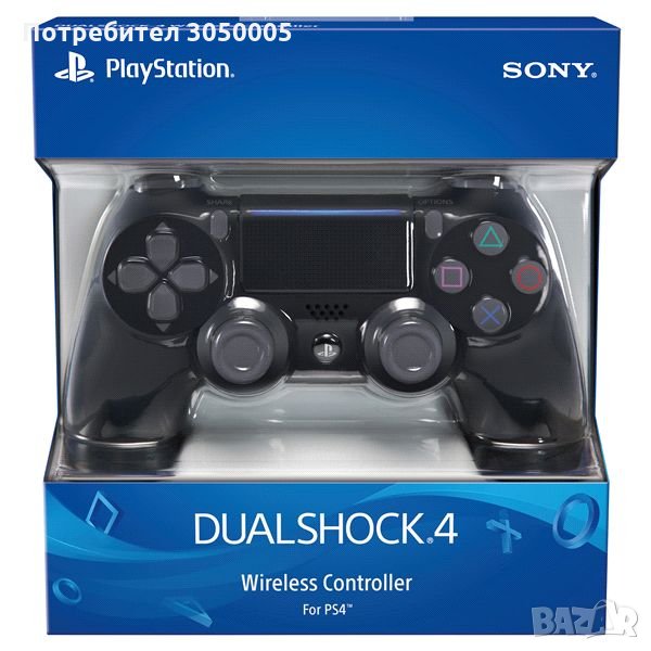 Безжичен джойстик за Playstation Sony Dualshock 4 PS4 контролер, снимка 1